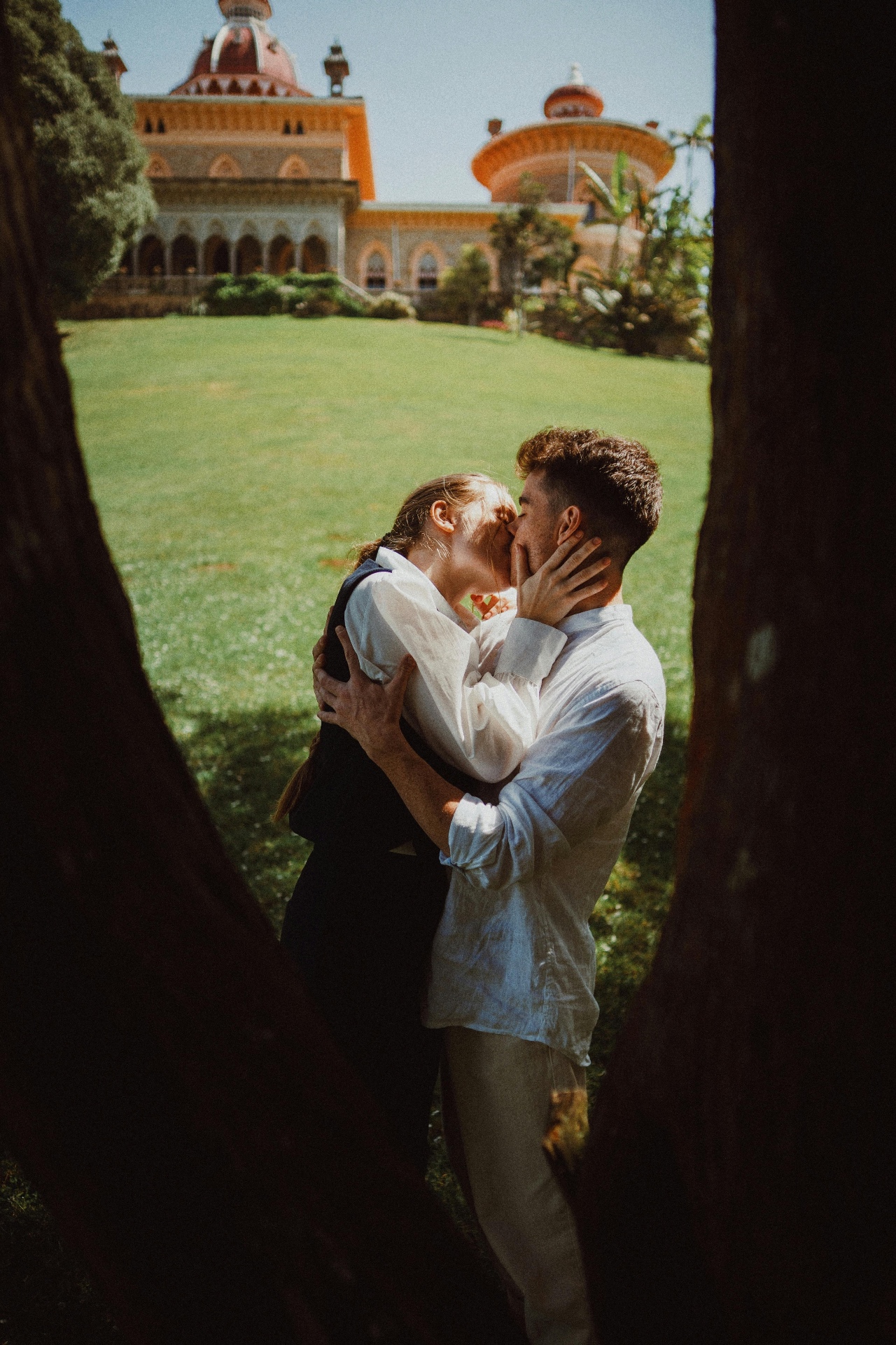 Pareja reconciliada
