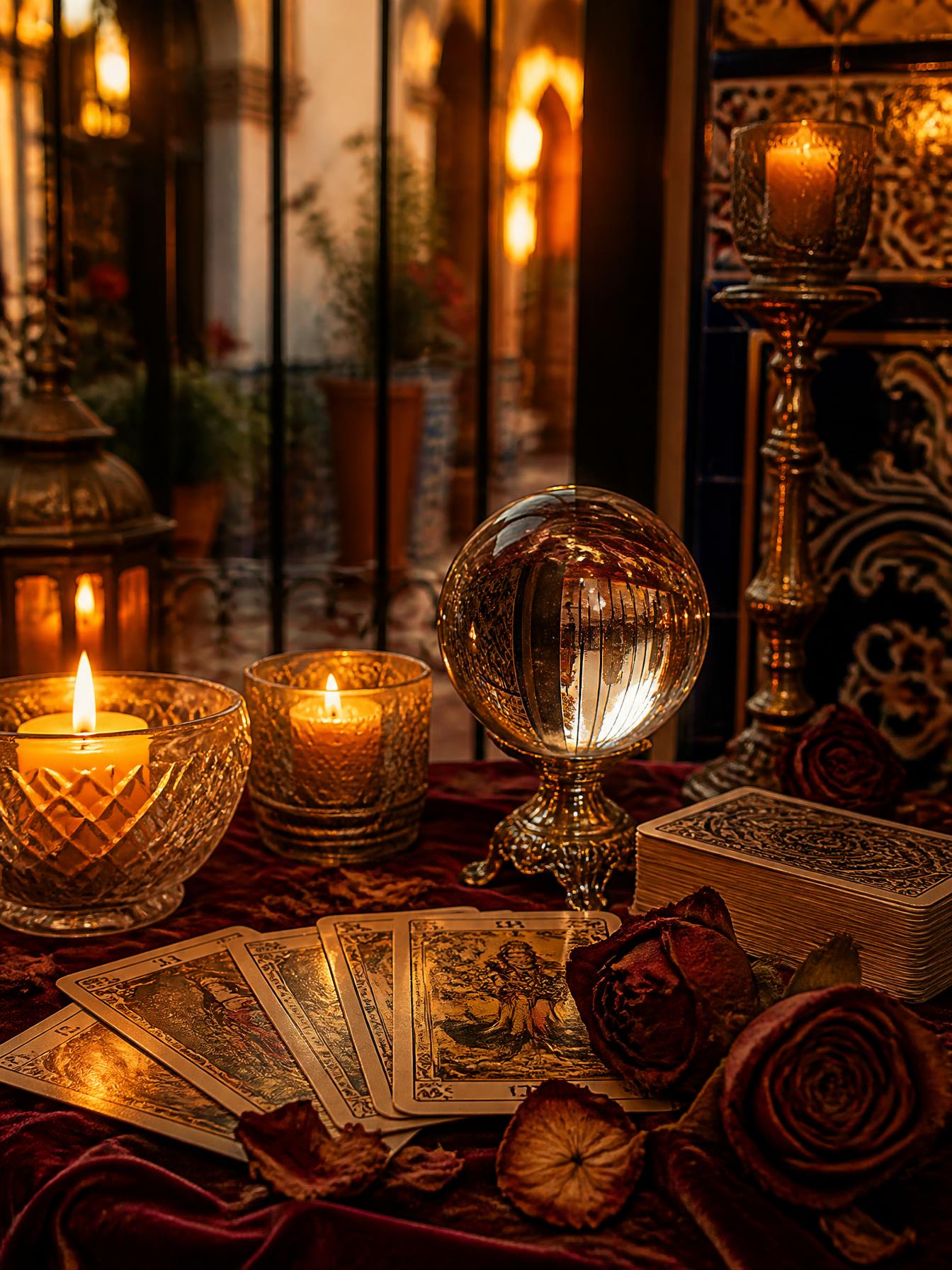 Ambiente espiritual con detalles andaluces